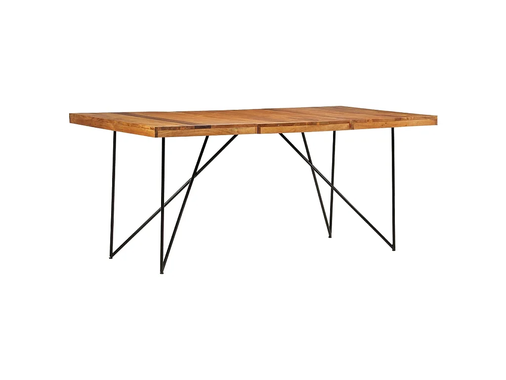 Table à manger 180x90x76 cm Bois d'acacia massif