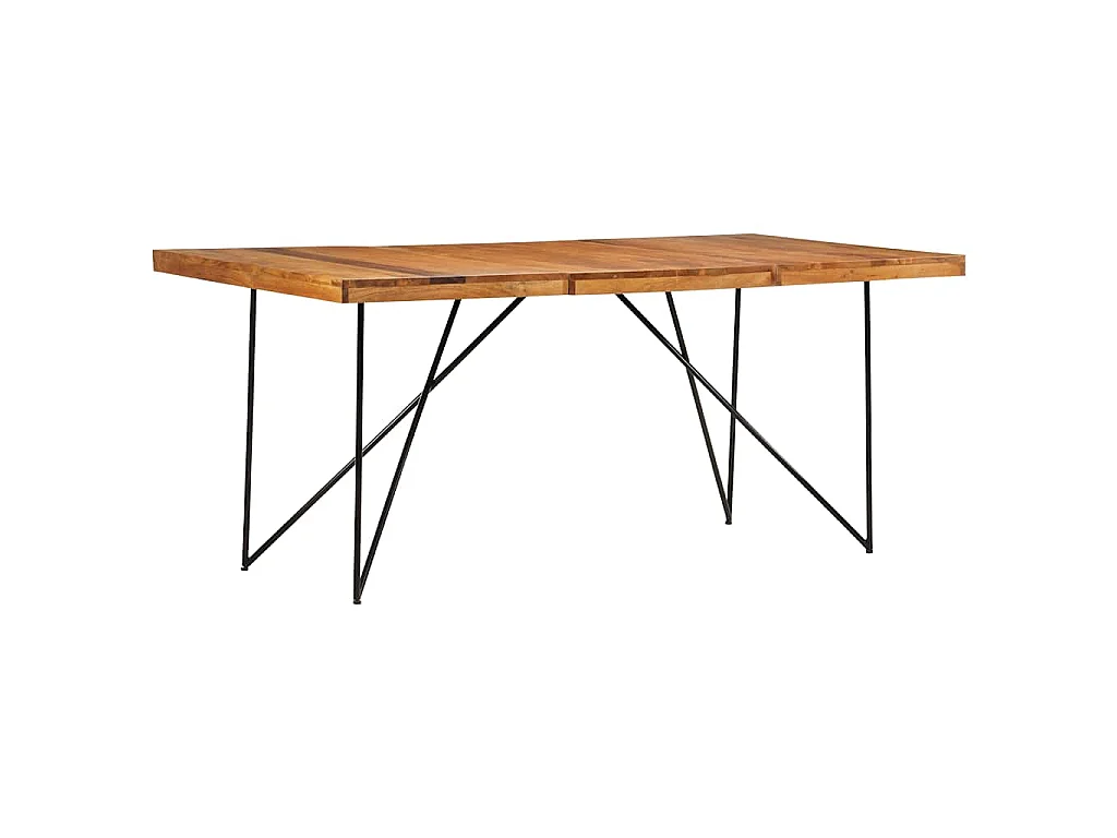 Table à manger 180x90x76 cm Bois d'acacia massif