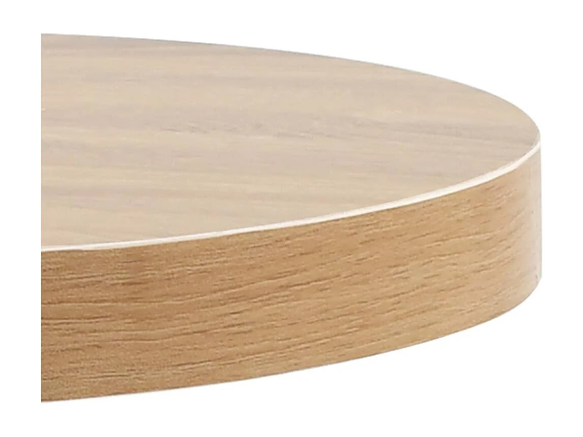Bistrotisch Hellbraun 50 cm MDF