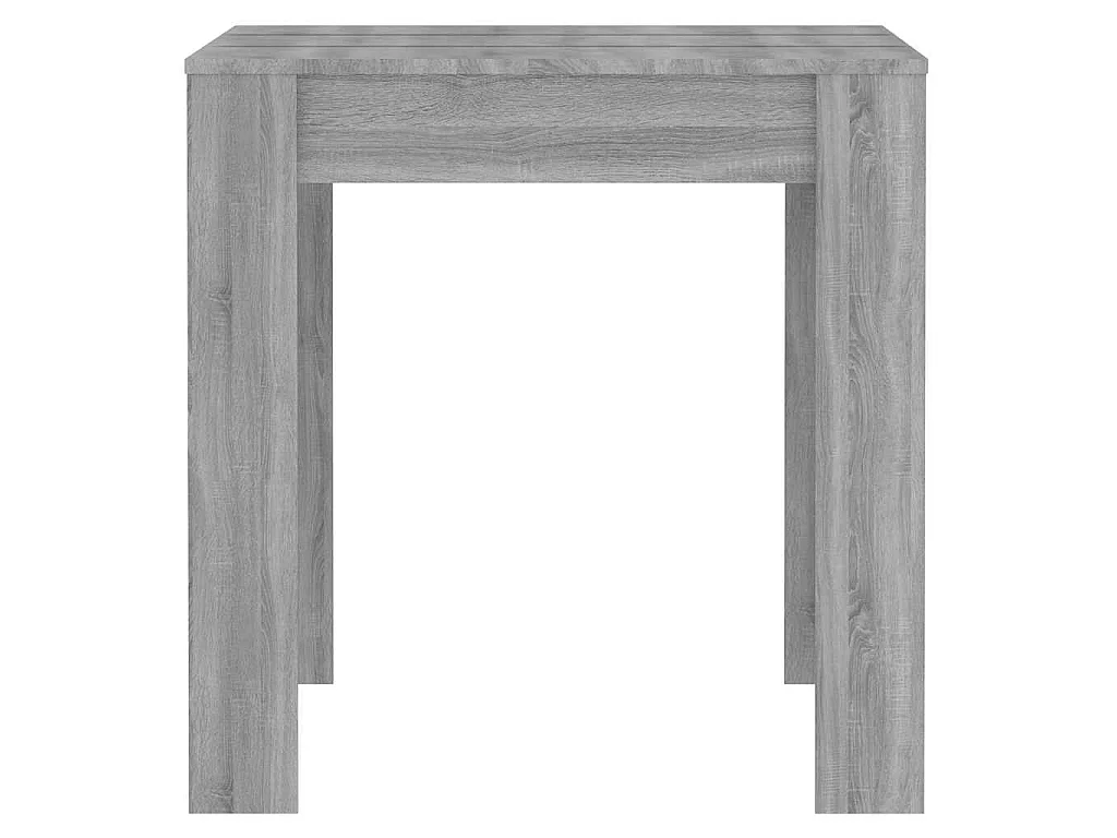 Table à dîner Sonoma gris 140x74,5x76 cm Bois d'ingénierie