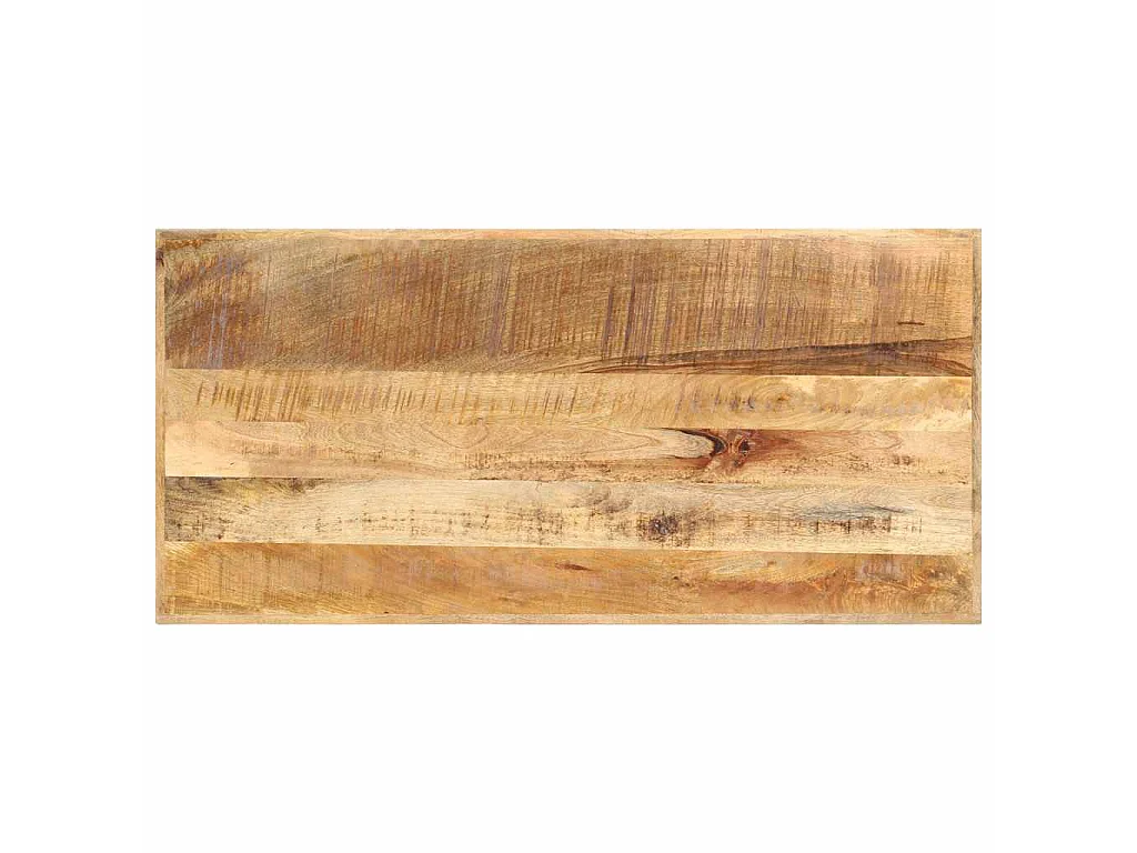 Table de bar 120x58x107 cm Bois de manguier brut