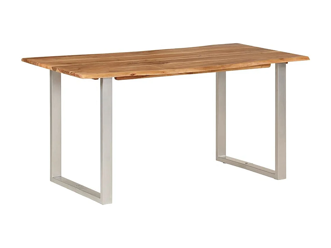 Table de salle à manger 154x80x76 cm Bois d'acacia solide