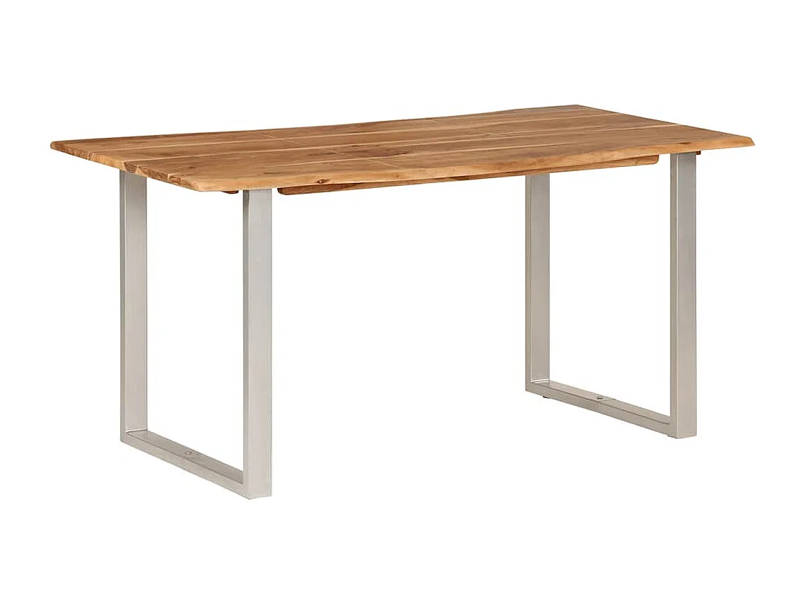 Esstisch 154x80x76 cm Massivholz Akazie