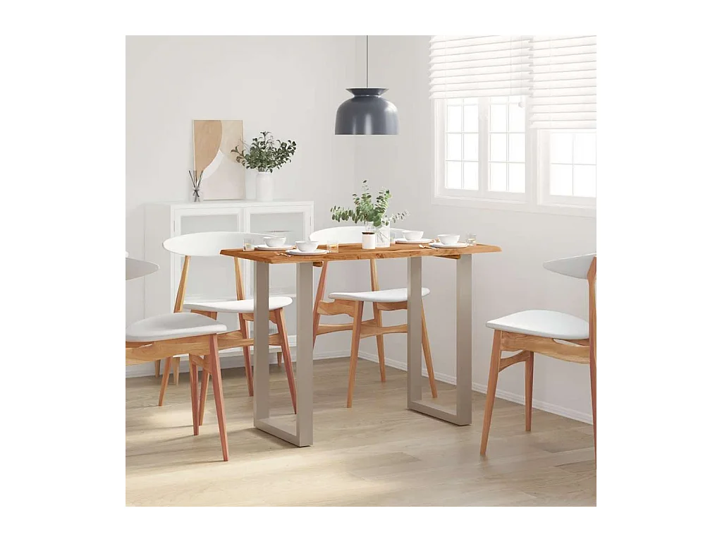 Table à dîner 110x50x76 cm Bois d'acacia solide