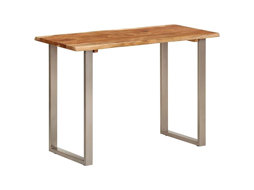 Table à dîner 110x50x76 cm Bois d'acacia solide