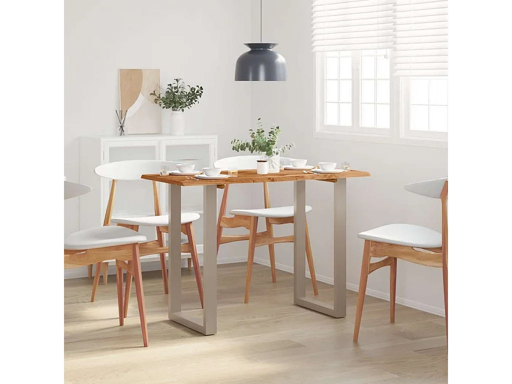 Table à dîner 110x50x76 cm Bois d'acacia solide