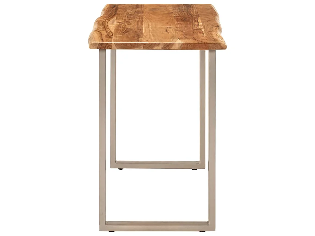 Table à dîner 110x50x76 cm Bois d'acacia solide
