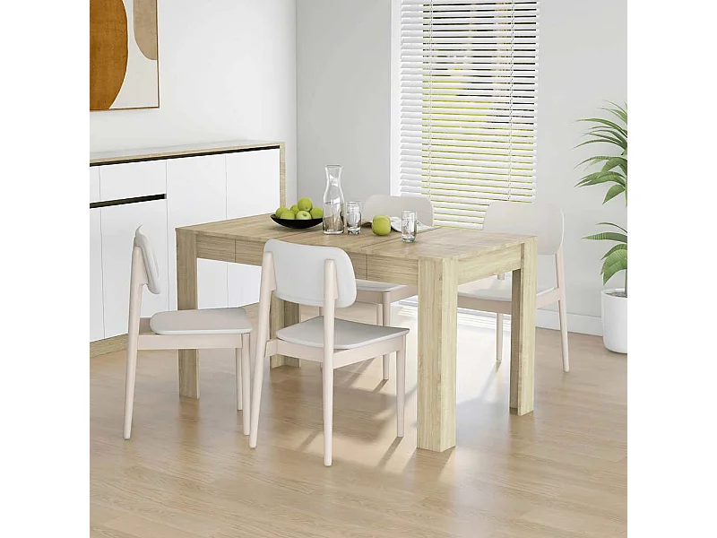 Esstisch Sonoma-Eiche 140x74,5x76 cm Holzwerkstoff