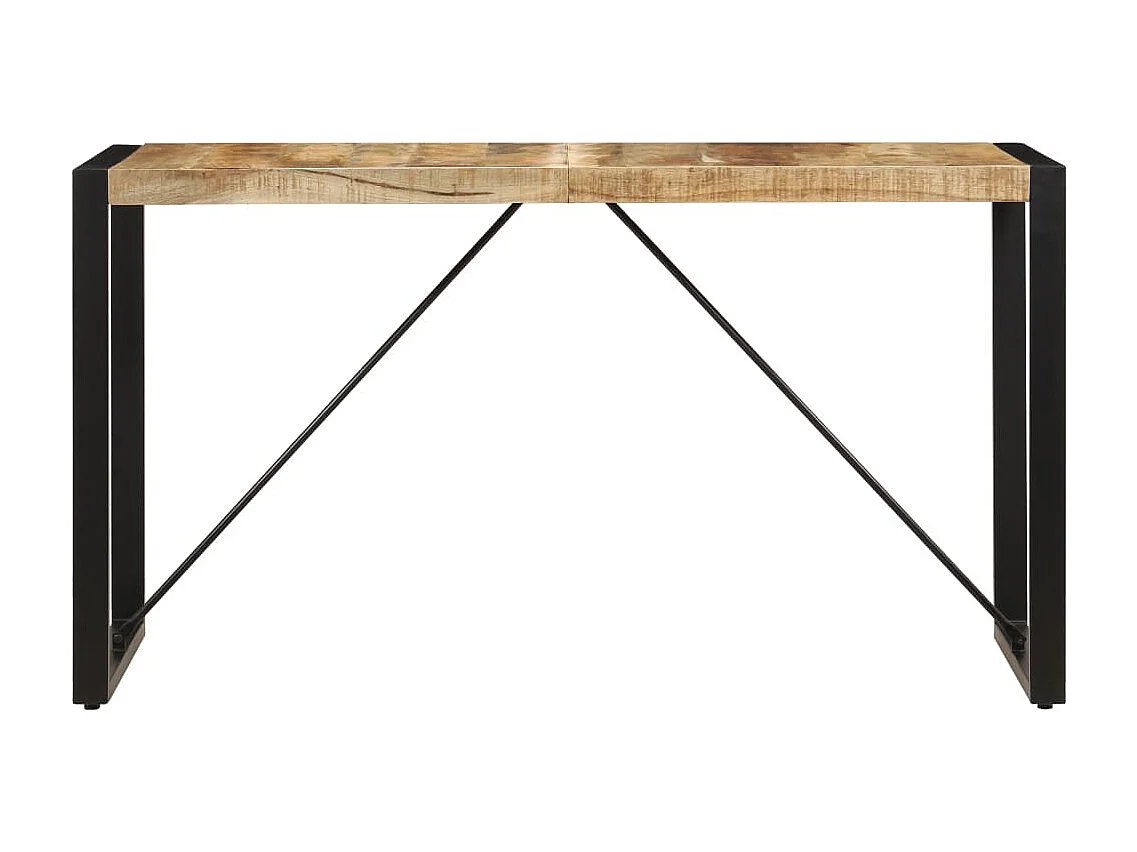 Table à manger 140x70x75 cm Bois de manguier massif