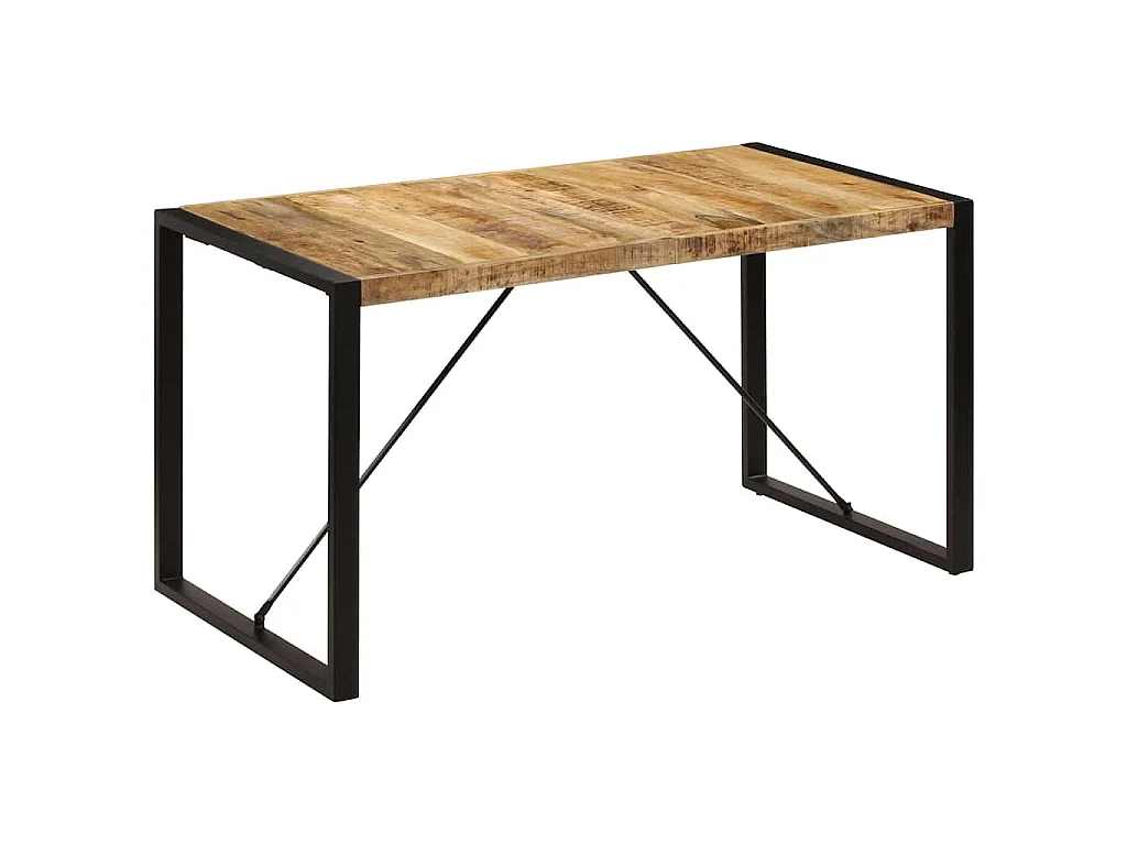 Table à manger 140x70x75 cm Bois de manguier massif