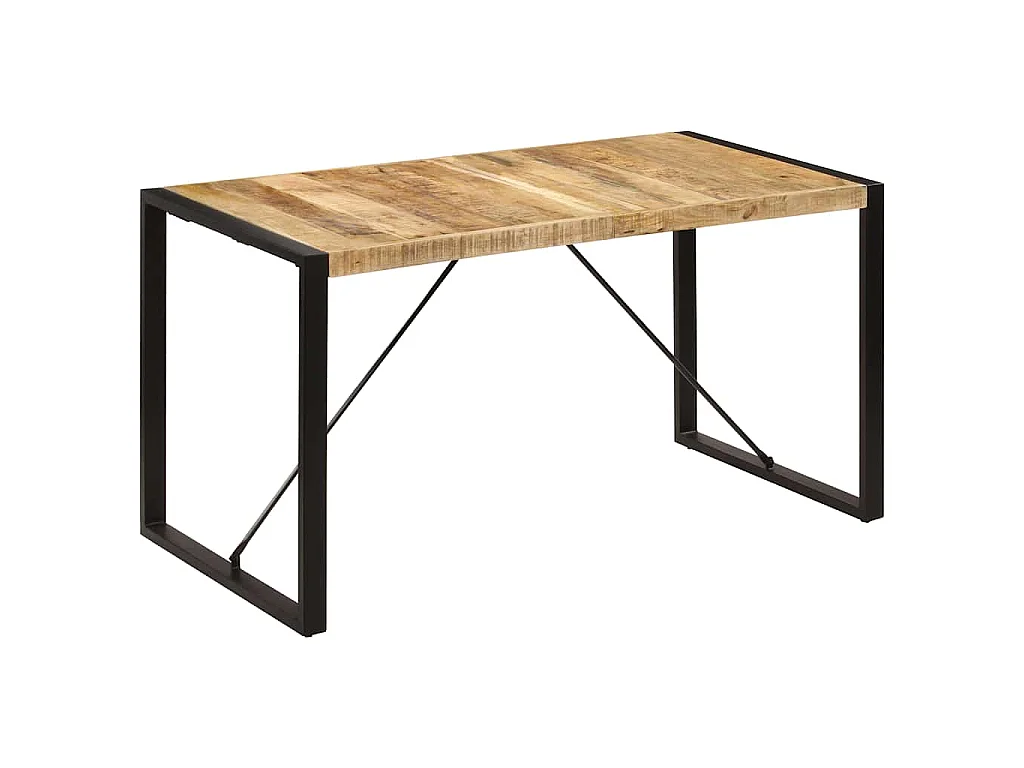 Table à manger 140x70x75 cm Bois de manguier massif
