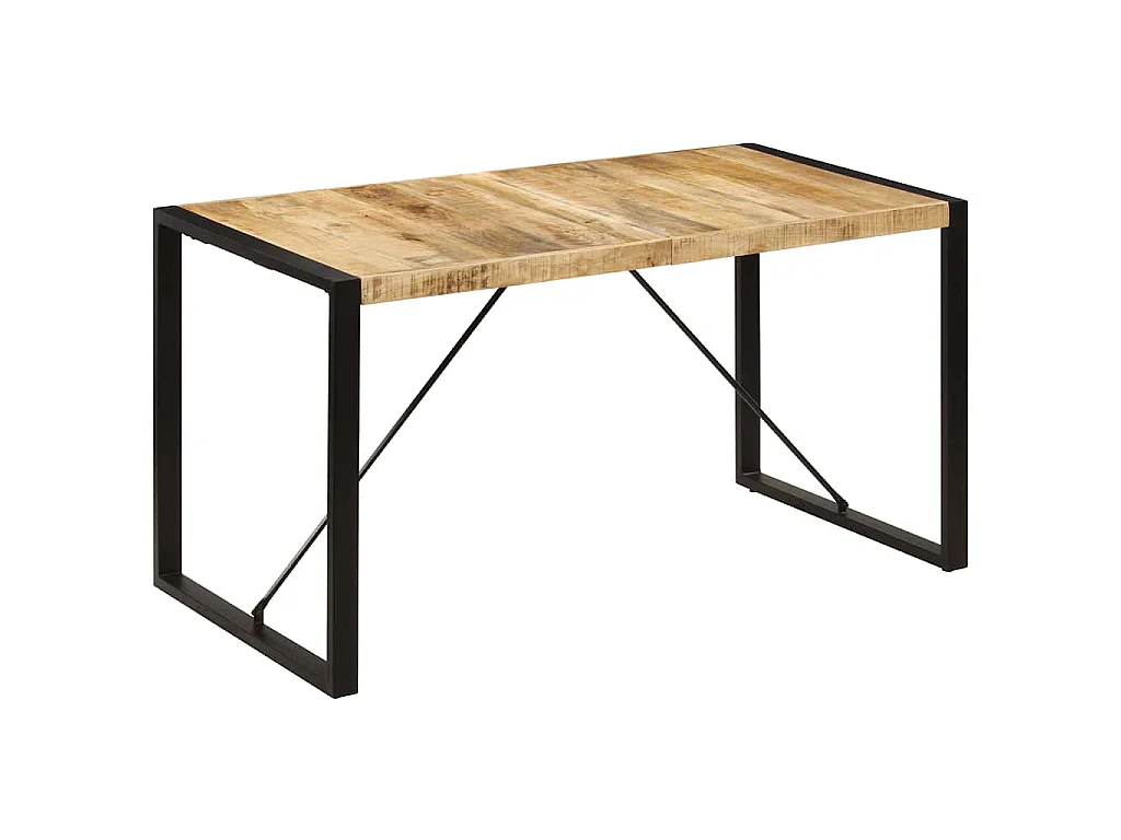 Table à manger 140x70x75 cm Bois de manguier massif