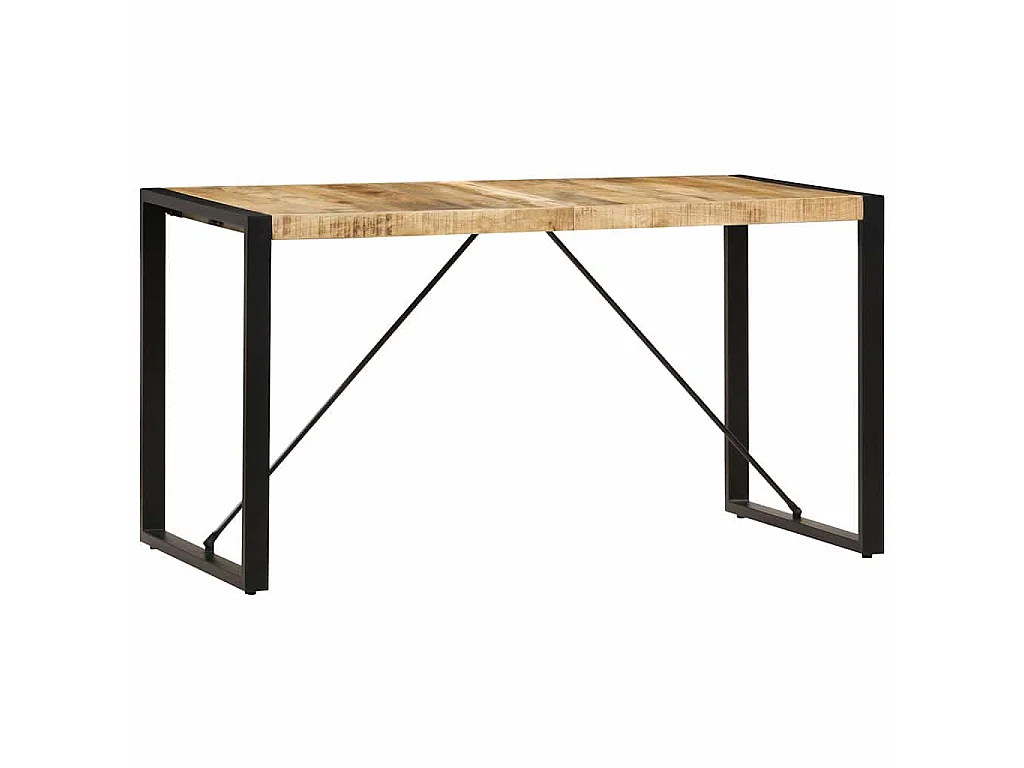 Table à manger 140x70x75 cm Bois de manguier massif