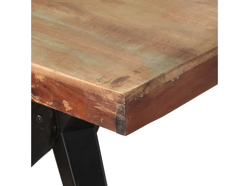 Table à manger 200x90x76 cm Bois de récupération massif