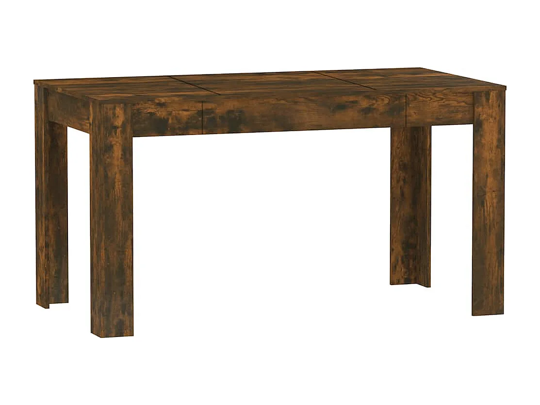 Esstisch Räuchereiche 140x74,5x76 cm Holzwerkstoff