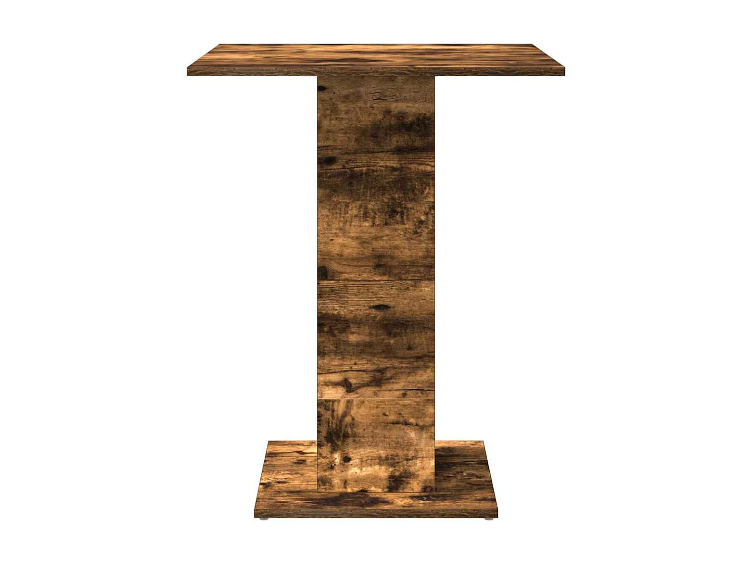 Bistrotisch Räuchereiche 60x60x75 cm Holzwerkstoff