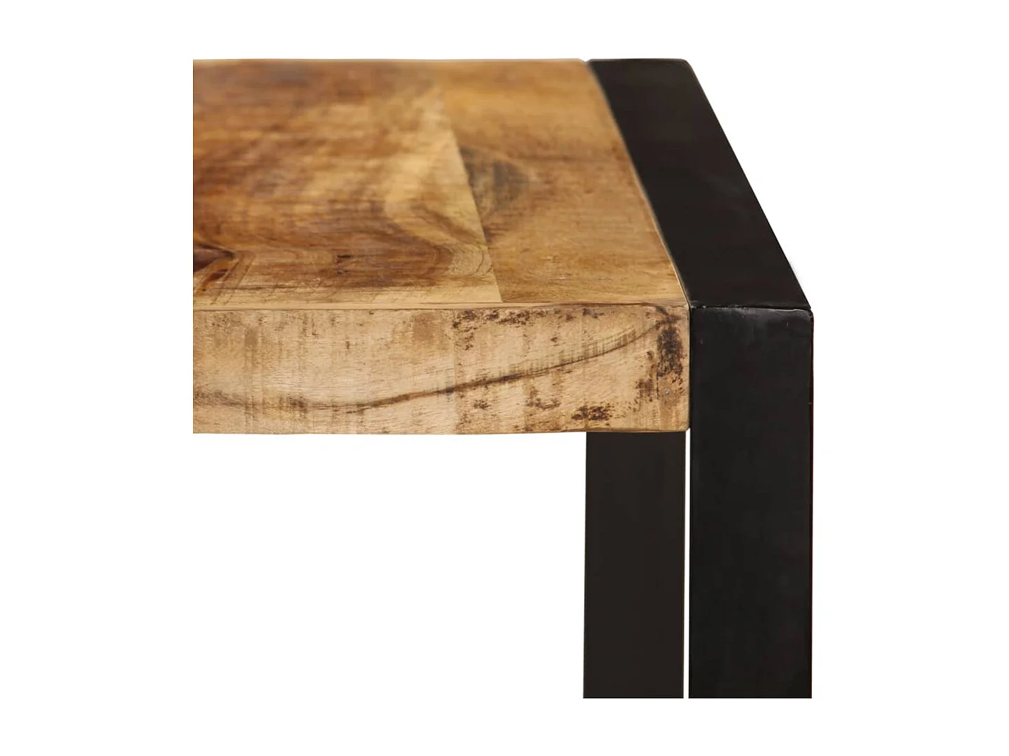 Table à manger Bois de manguier brut 180 cm