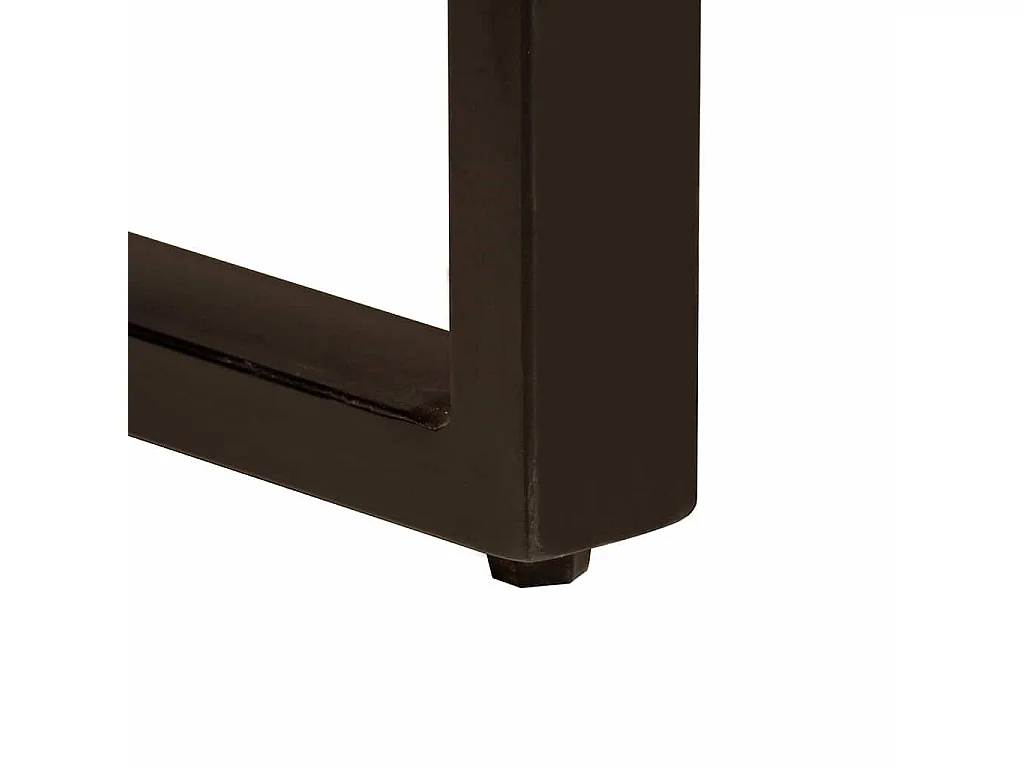 Eettafel 180 cm massief ruw mangohout