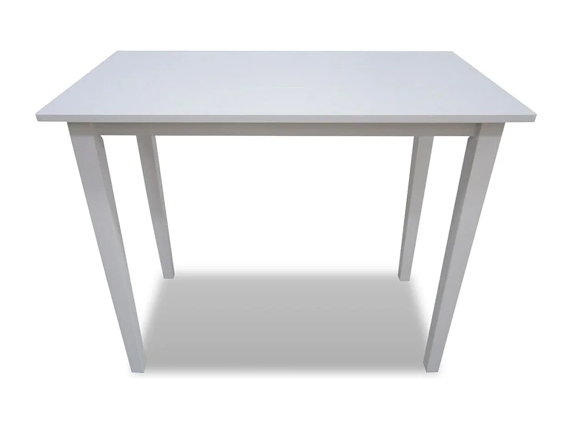 Table de bar en bois Blanc