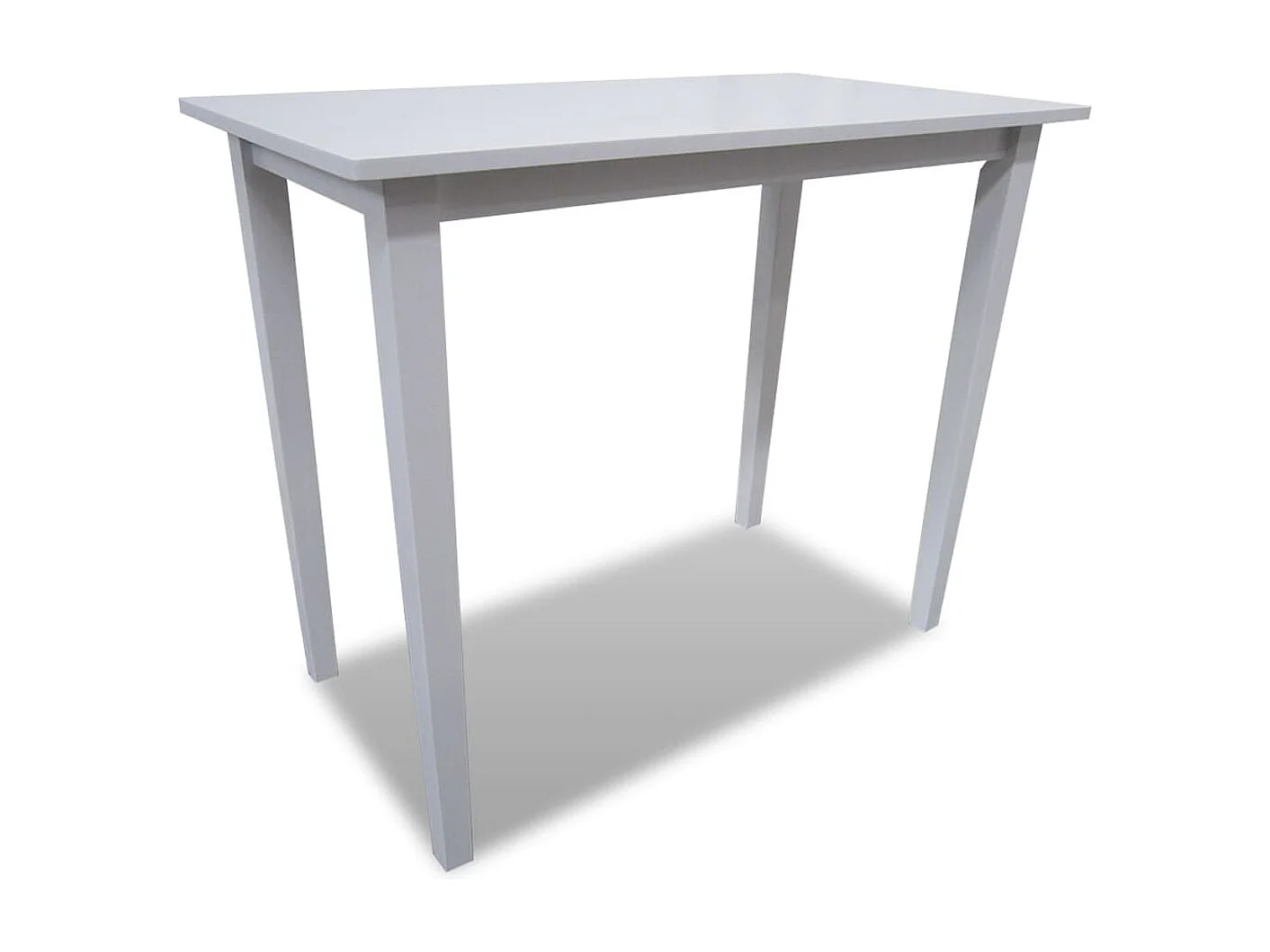Table de bar en bois Blanc