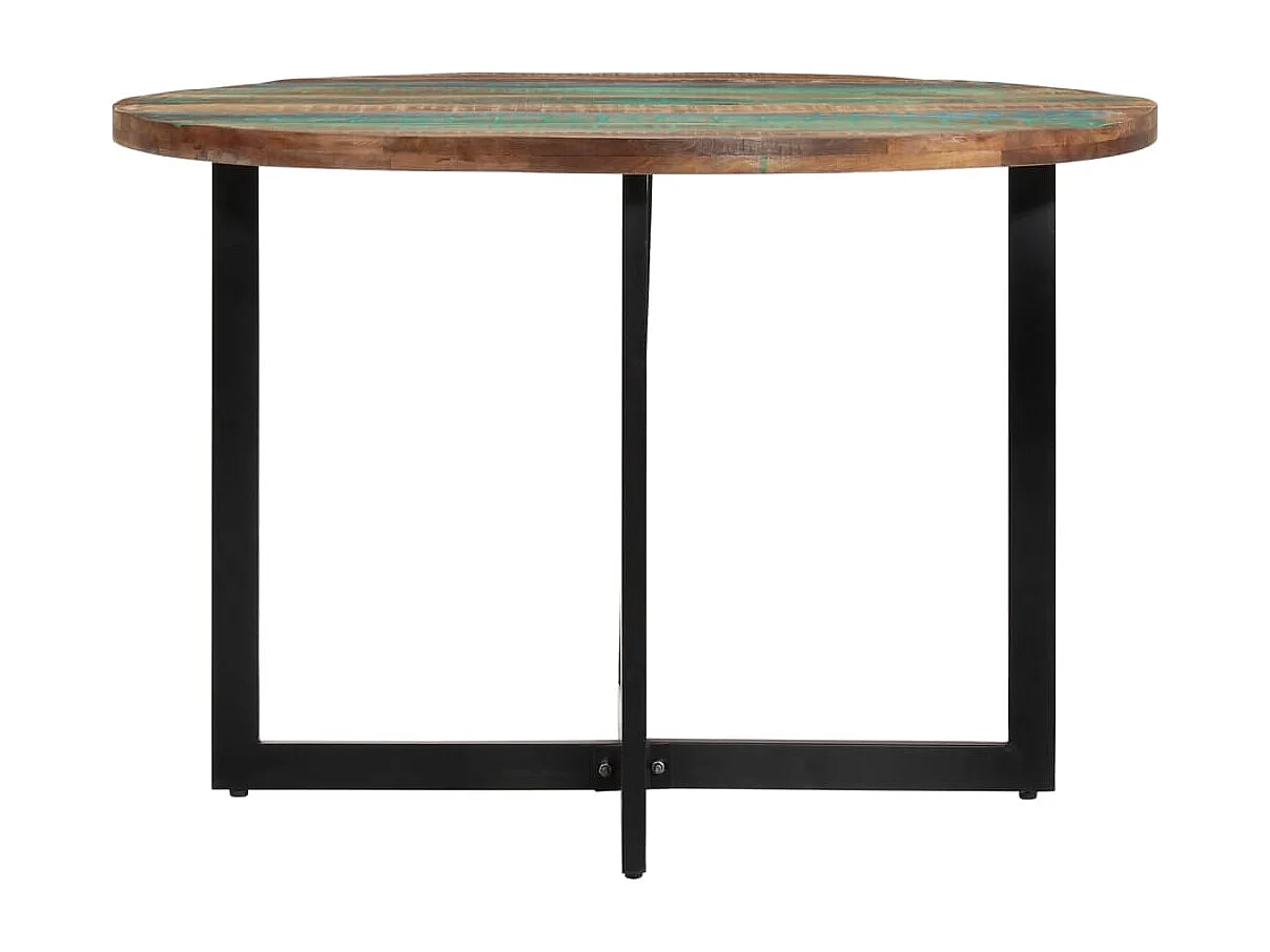 Table à manger 110x75 cm Bois massif de récupération