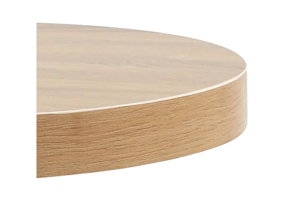 Bistrotafel 50 cm MDF lichtbruin