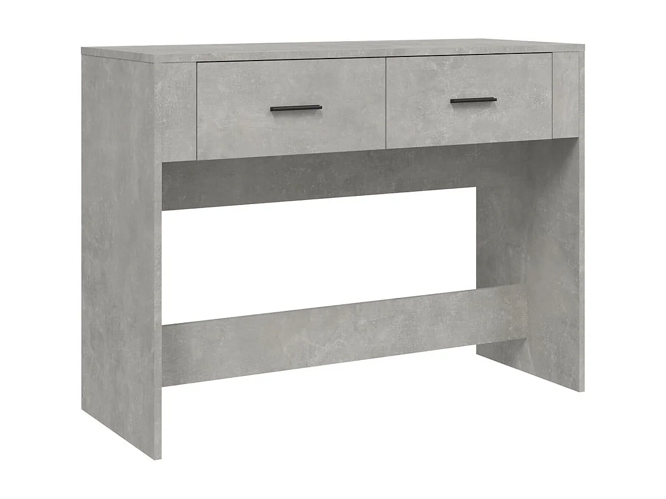 Konsolentisch Betongrau 100x39x75 cm Holzwerkstoff