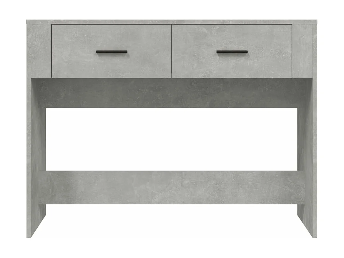Konsolentisch Betongrau 100x39x75 cm Holzwerkstoff
