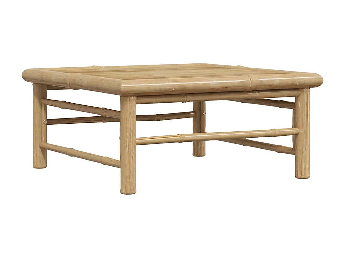 Gartentisch 65x65x30 cm Bambus