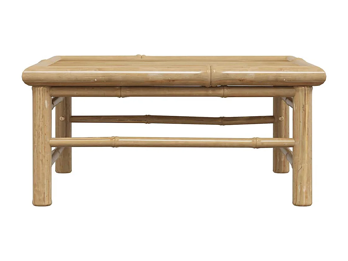 Gartentisch 65x65x30 cm Bambus