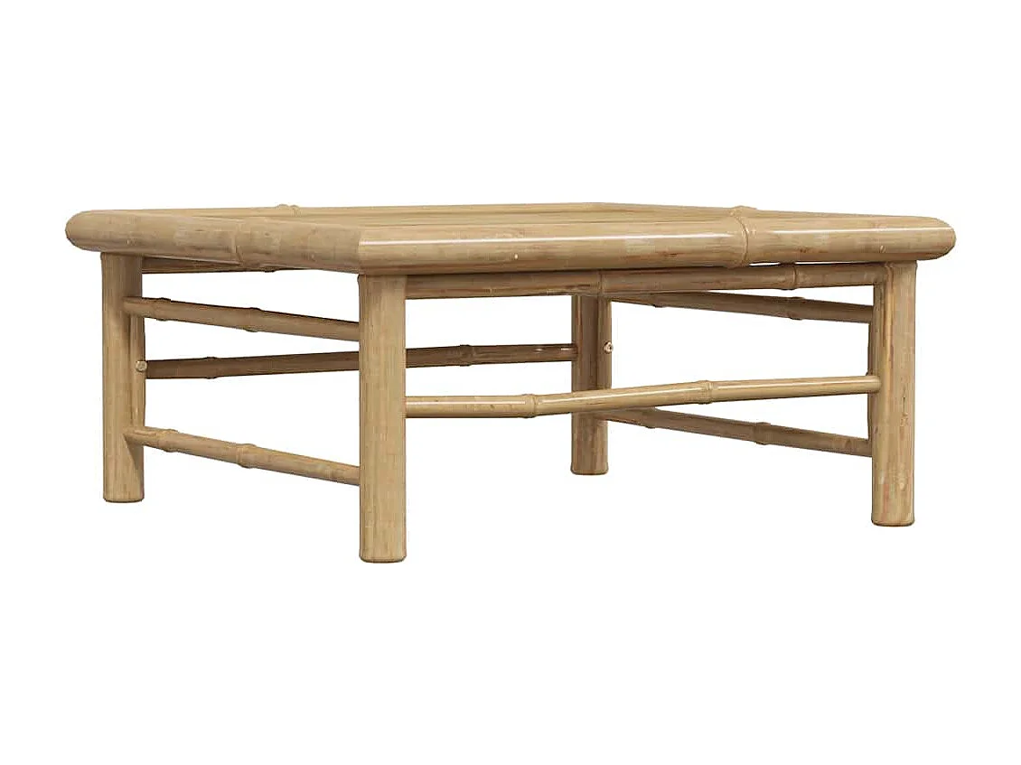 Gartentisch 65x65x30 cm Bambus