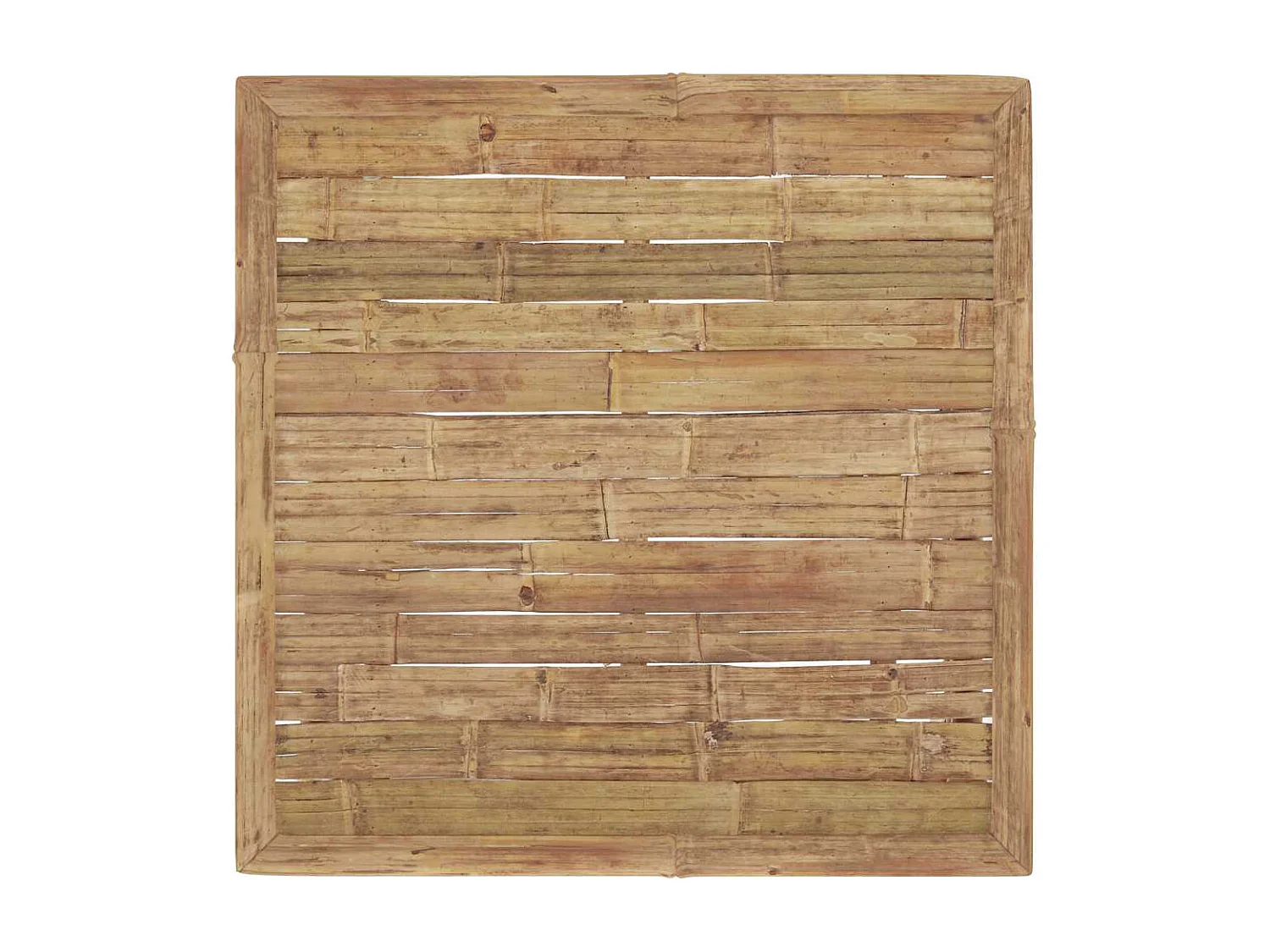 Gartentisch 65x65x30 cm Bambus