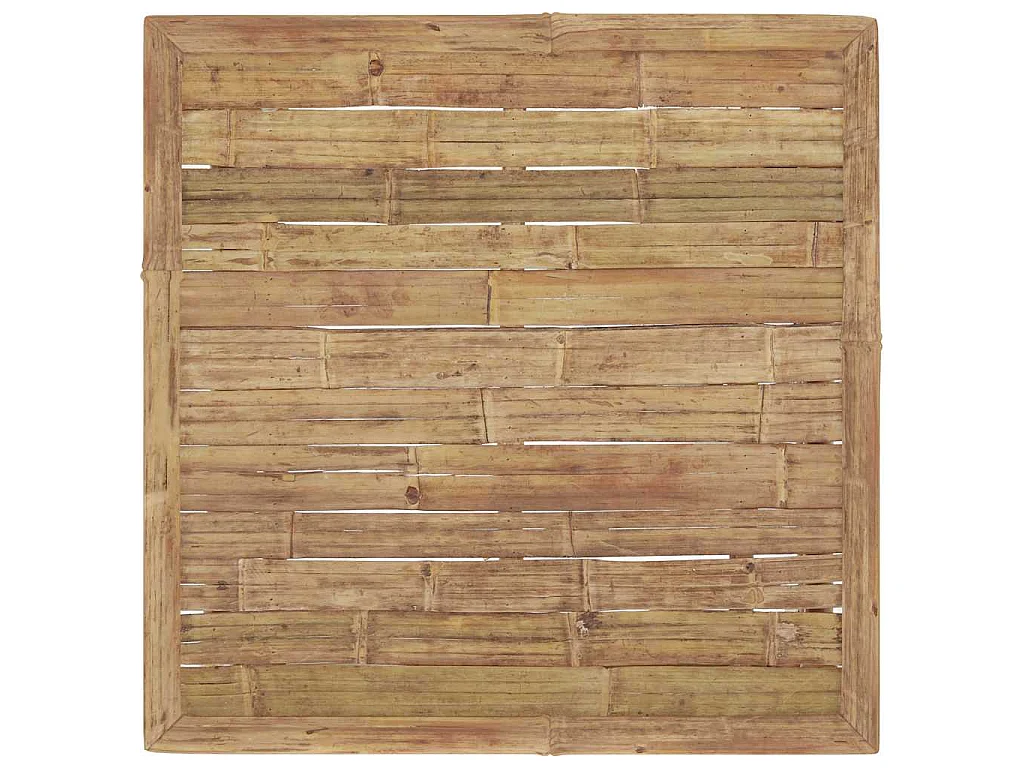 Tavolo da Giardino 65x65x30 cm in Bambù