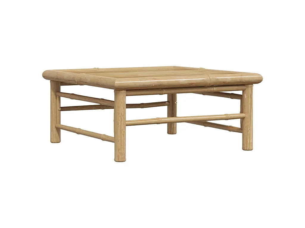 Gartentisch 65x65x30 cm Bambus