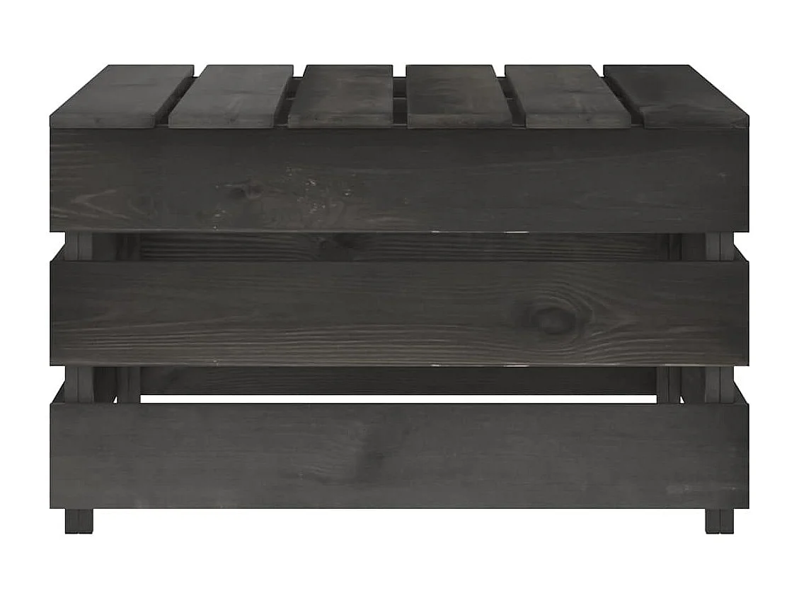 Mesas de paletes para jardim 2 pcs pinho impregnado