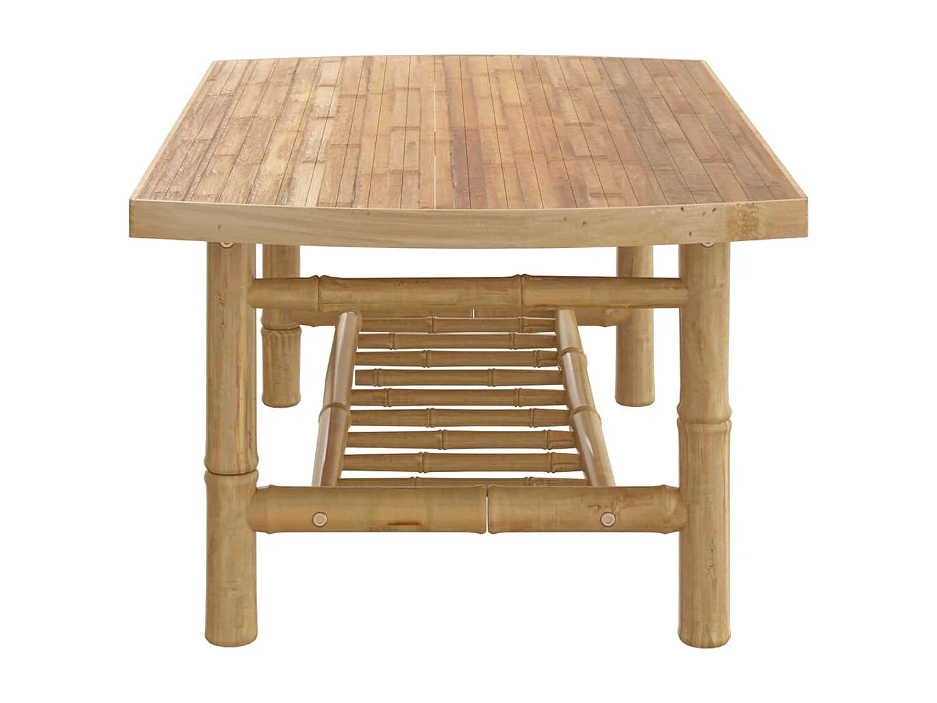 Garten-Couchtisch 90x55x37 cm Bambus