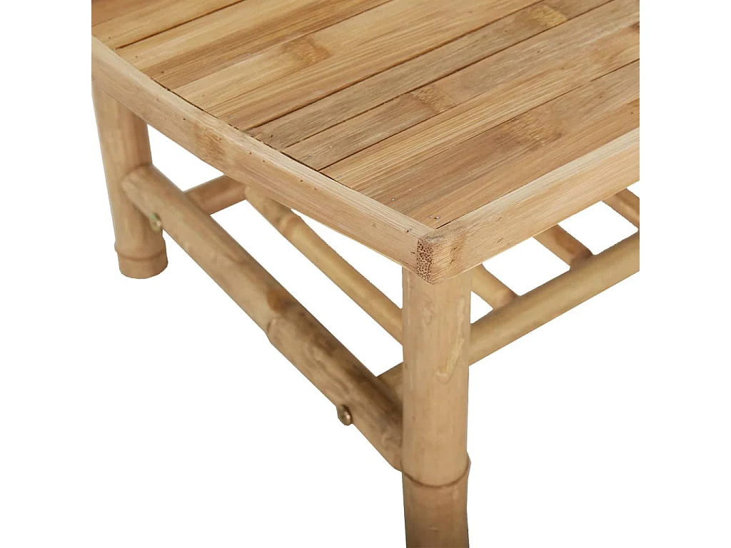 Garten-Couchtisch 90x55x37 cm Bambus