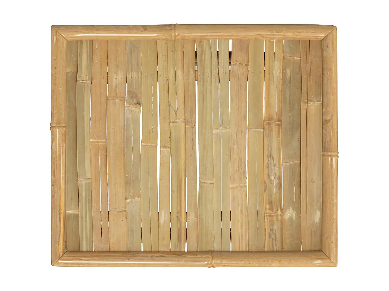 Mesa de jardim 65x55x30 cm bambu