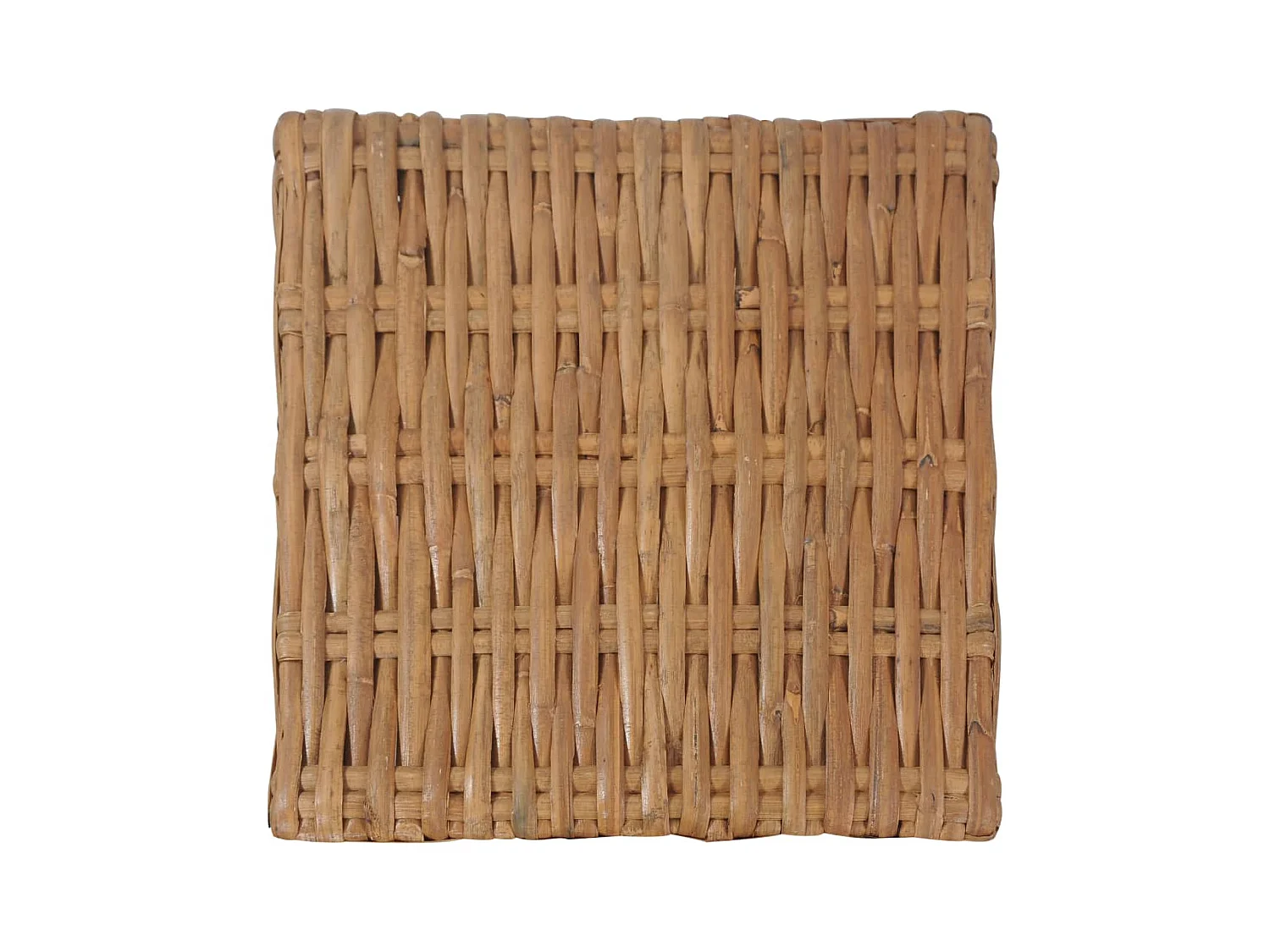 Couchtisch 47x47x28 cm Rattan Natur