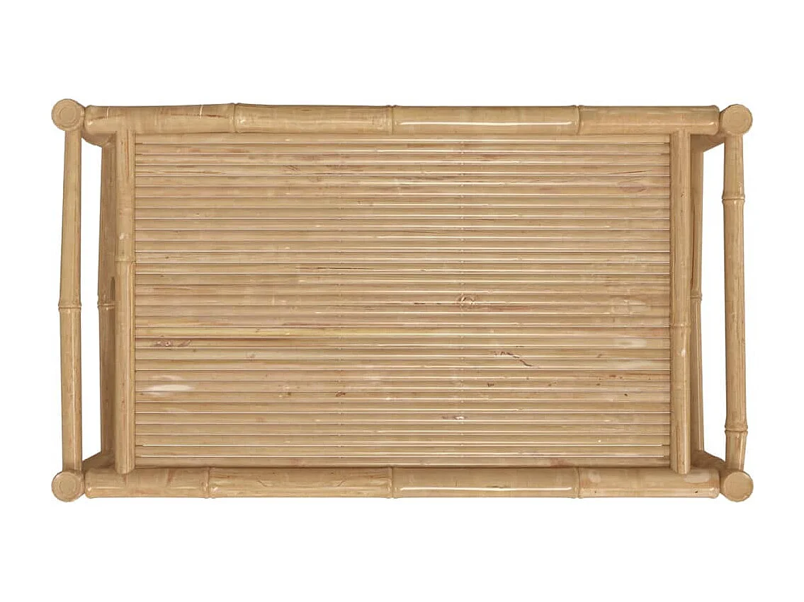 Garten-Couchtisch 100x55x33 cm Bambus