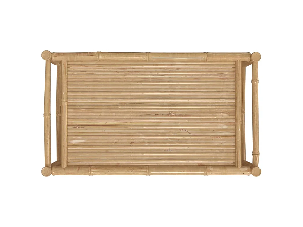 Garten-Couchtisch 100x55x33 cm Bambus