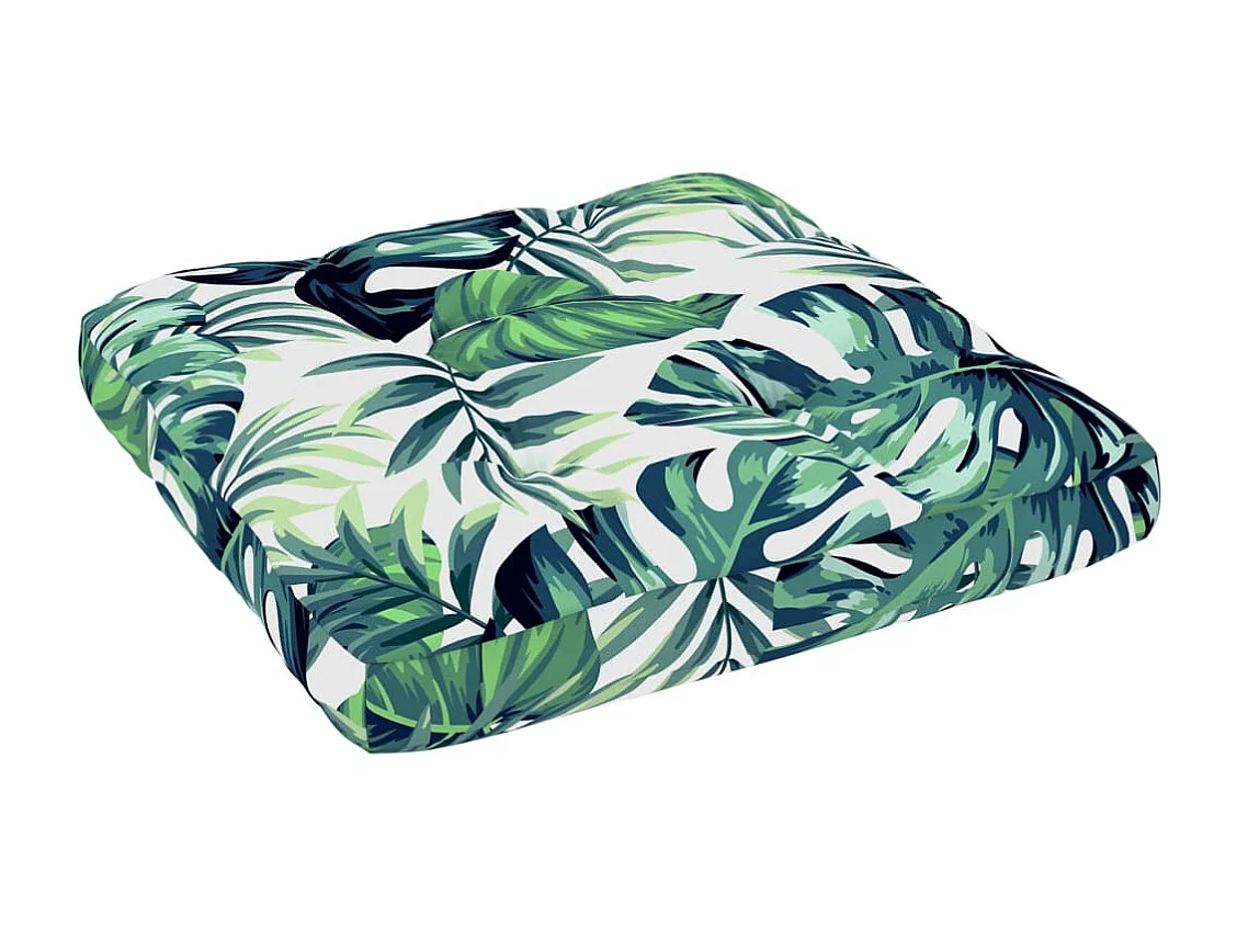 Pouf palette de jardin marron miel bois de pin imprégné