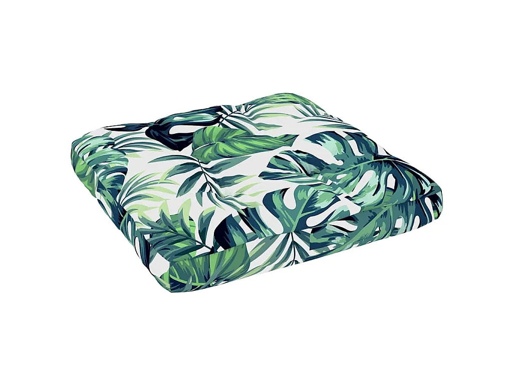 Pouf palette de jardin marron miel bois de pin imprégné