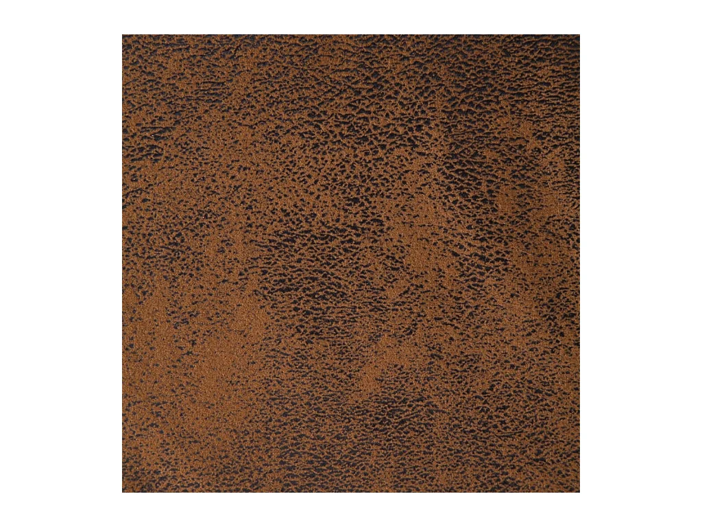 Chaise longue Marron Similicuir daim