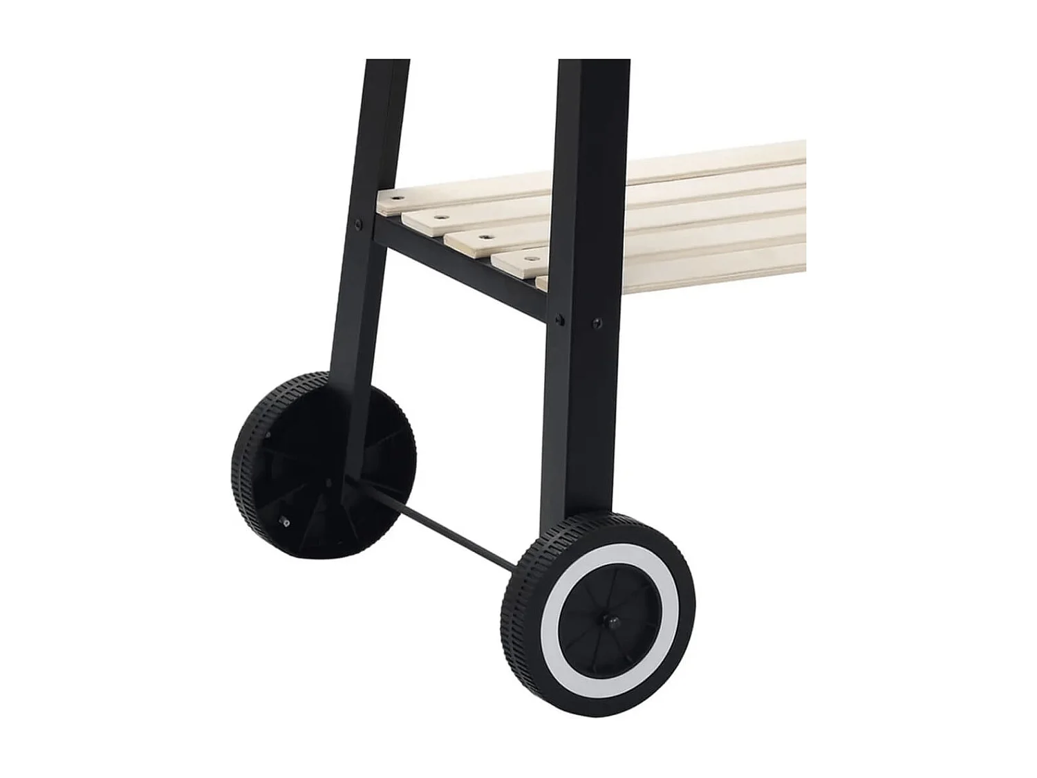 Barbecue au charbon 86,5 cm Noir