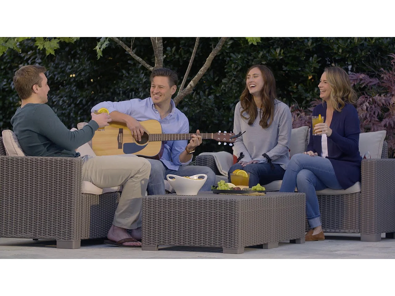 Table d'extérieur California Cappuccino 198074