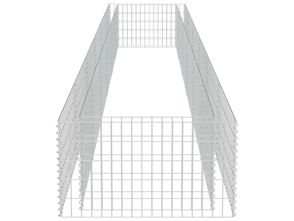 2-delige Loungeset pallet geïmpregneerd grenenhout grijs