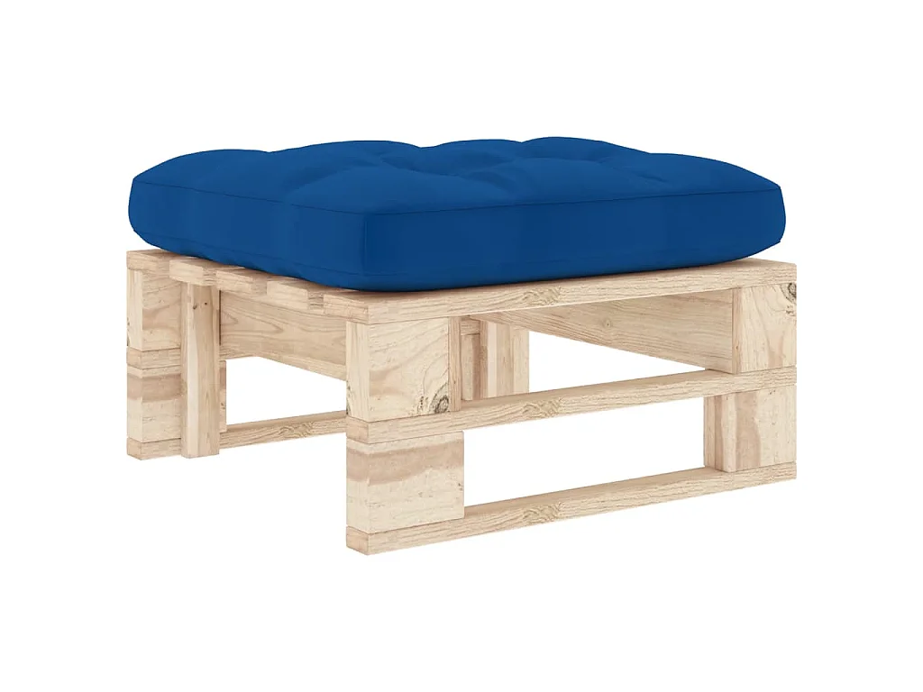 Pouf palette de jardin bois de pin imprégné