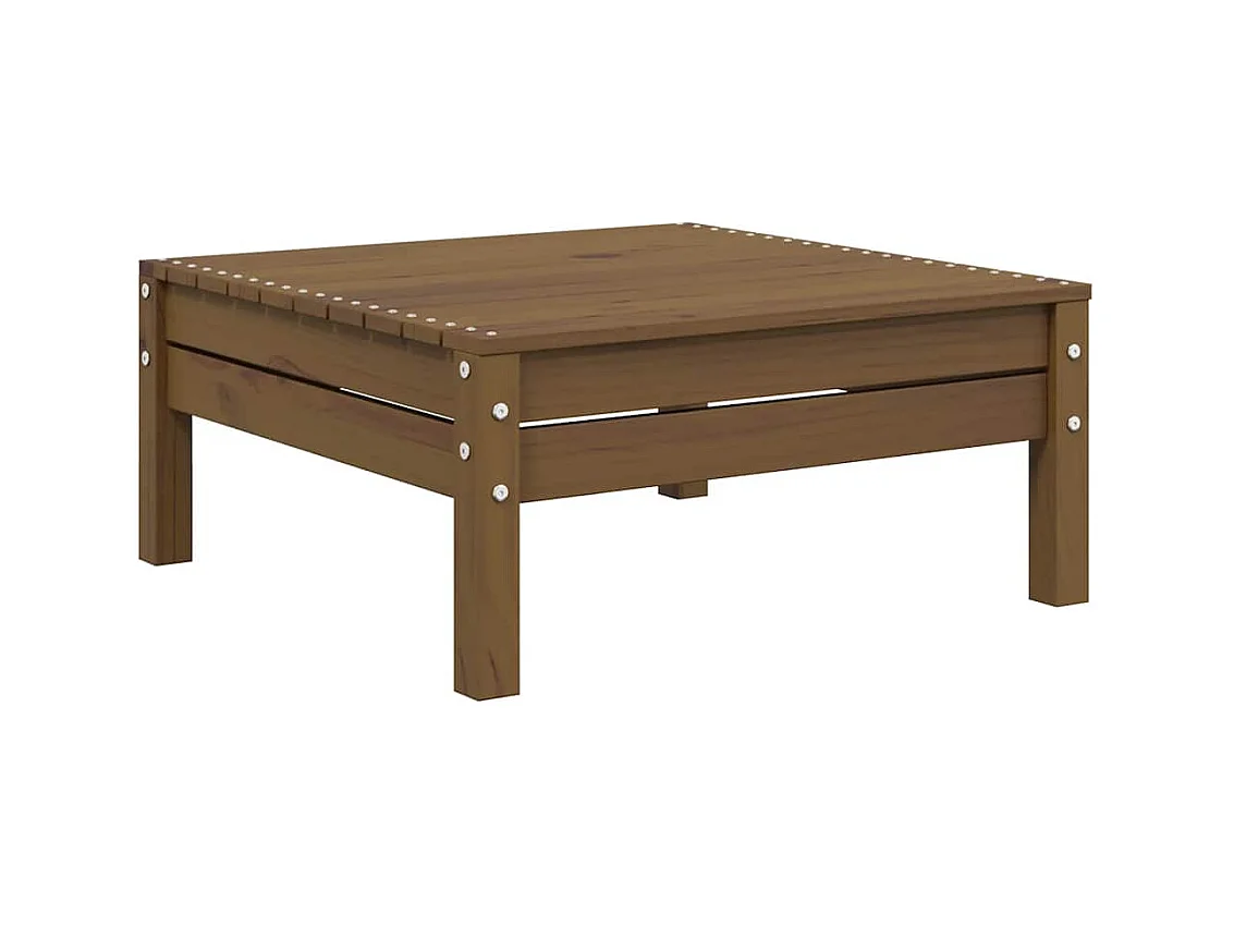 Set Divani da Giardino 3 pz con Cuscini Crema Massello di Pino
