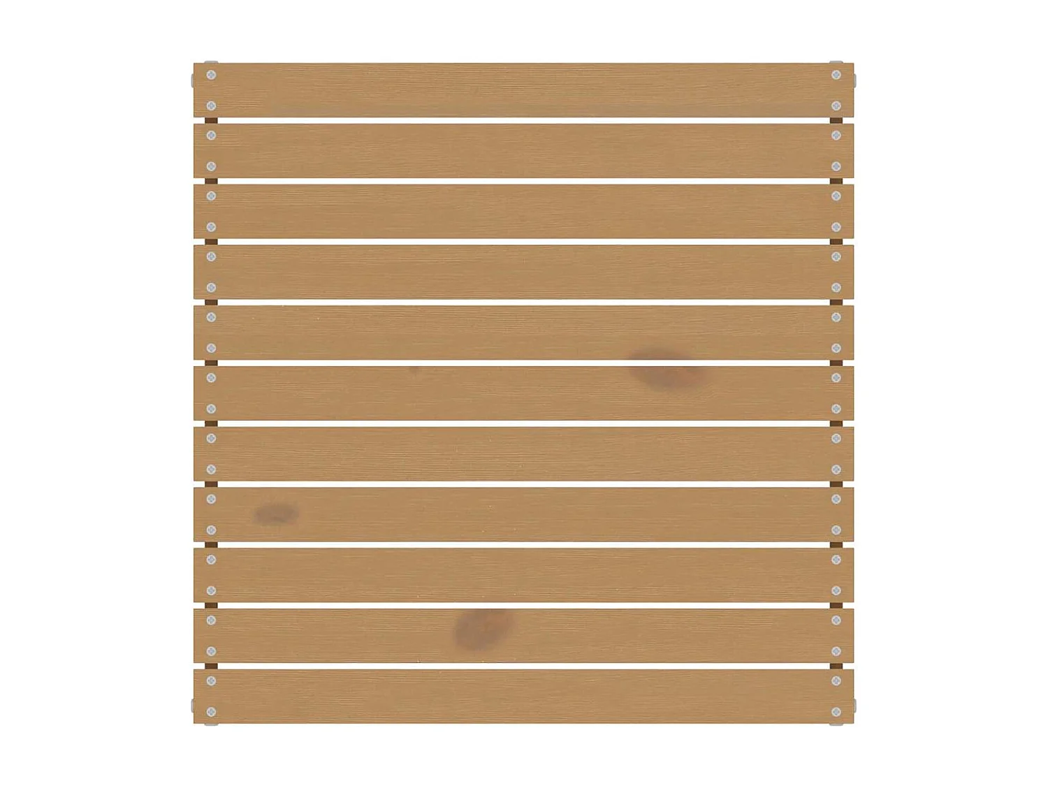 Salon de jardin 3 pcs avec coussins crème bois de pin massif